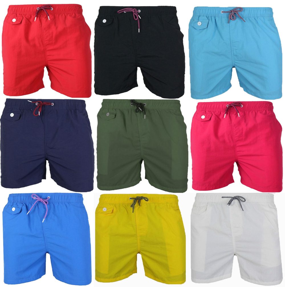 Mens Swimming Board Shorts Swim Shorts Trunks Swimwear Beach Summer Boys S ML XL