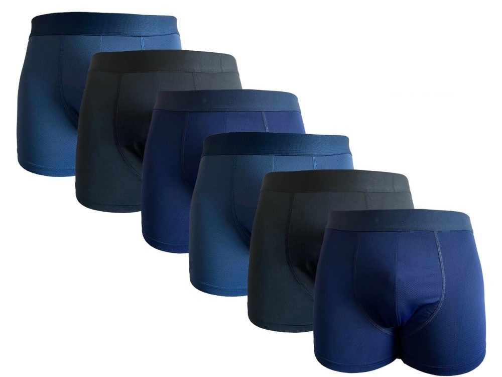 Mens Underwear mixed Cotton Boxers Mesh Trunks Multicoloured Short Multipack 3/6